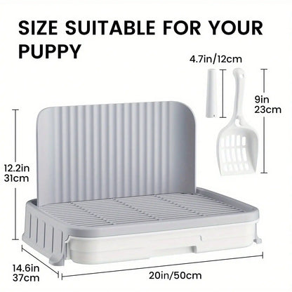 Leak-Proof Indoor Dog Potty Tray