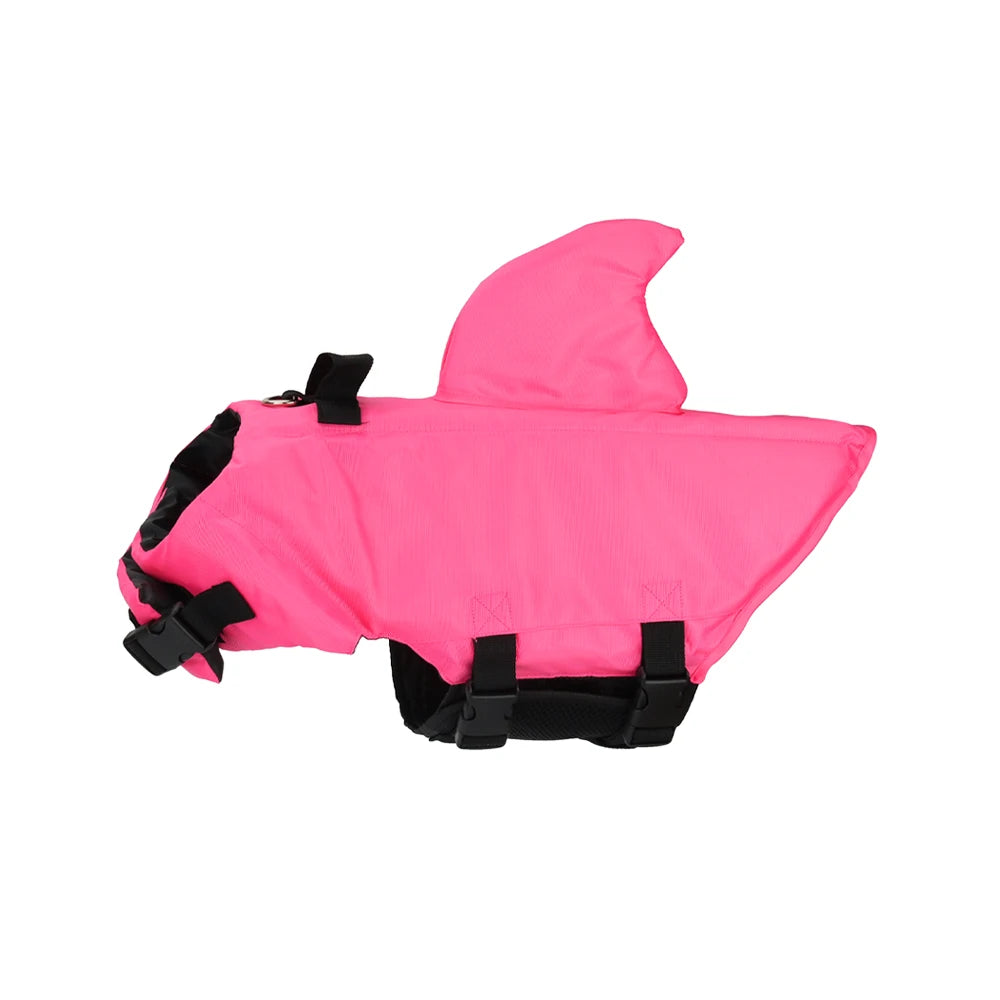 Shark Fin Dog Life Jacket for Swimming
