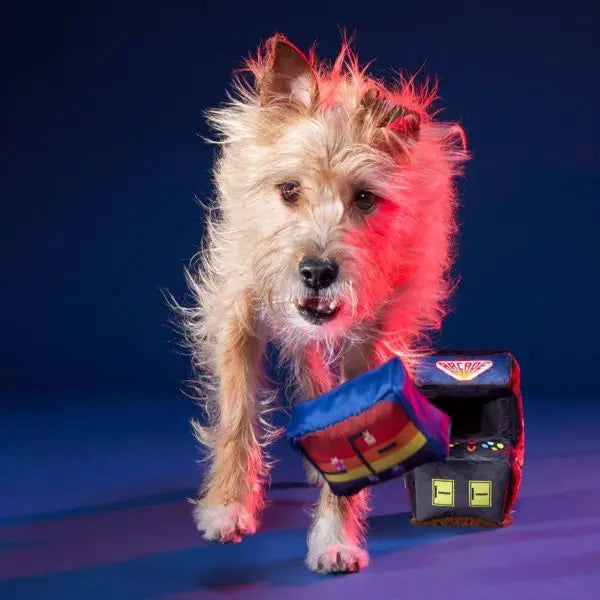 Arcade Crinkle Squeaker Plush Toy