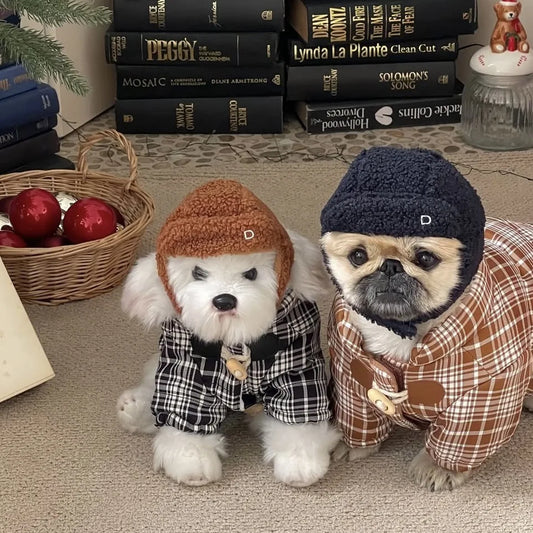Warm Winter Hat for Small Dogs