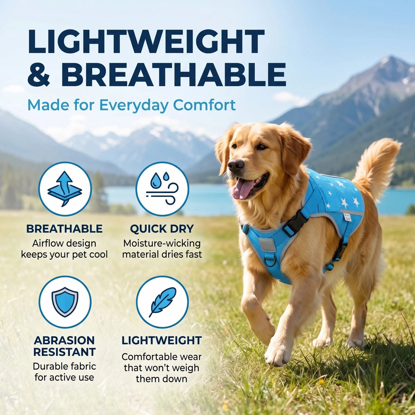 Pet Cooling Vest for Dogs