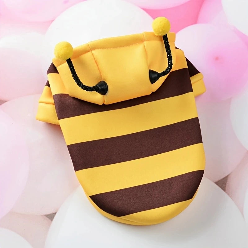 Cute Bee Pet Hoodie Costume