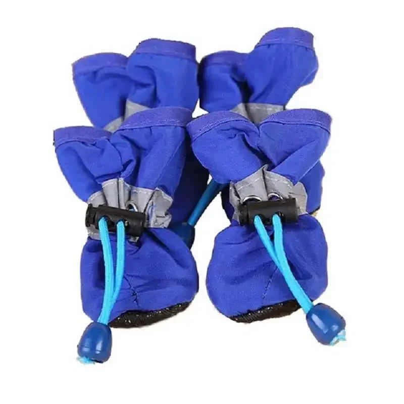 Waterproof Anti-Slip Dog Booties (4-Pack)