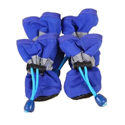 Waterproof Anti-Slip Dog Booties (4-Pack)