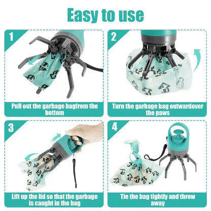 Dog Cleanup Scooper & Waste Bag Options