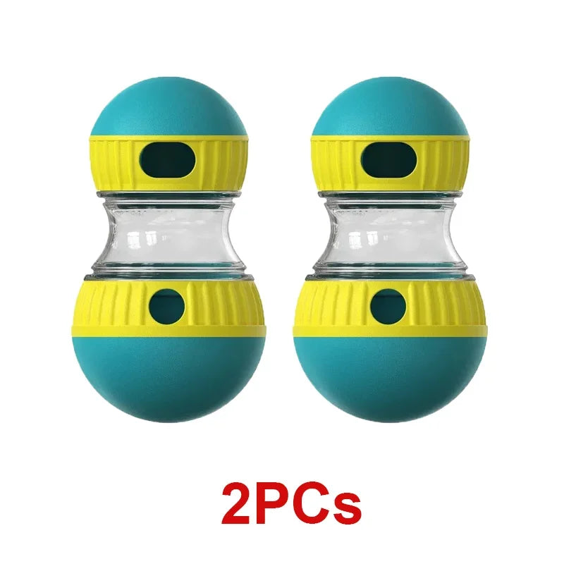 Interactive Treat Dispensing Dog Ball