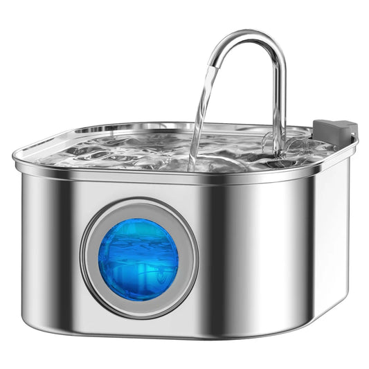Premium 3.2L Stainless Pet Water Fountain