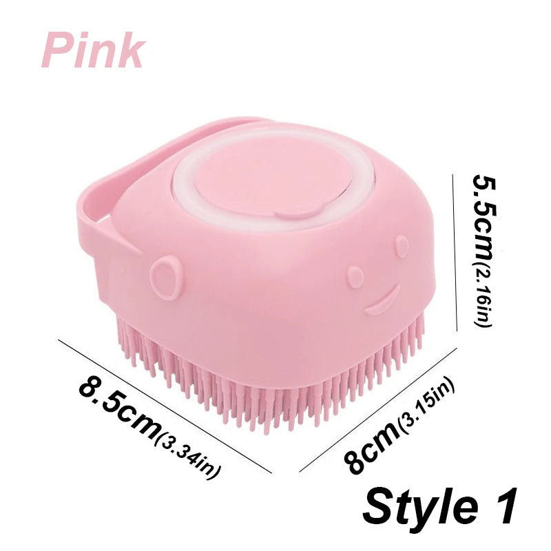 Soft Silicone Pet Bath Brush