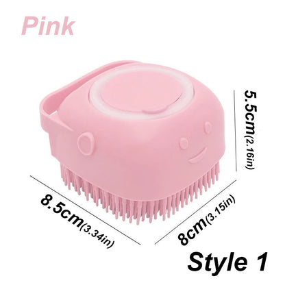 Soft Silicone Pet Bath Brush