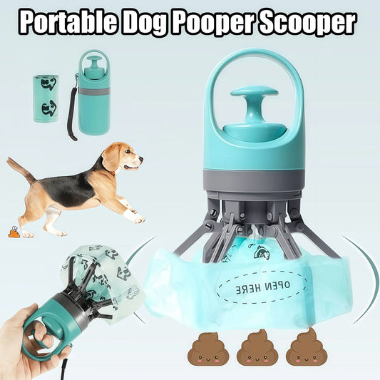 Dog Cleanup Scooper & Waste Bag Options