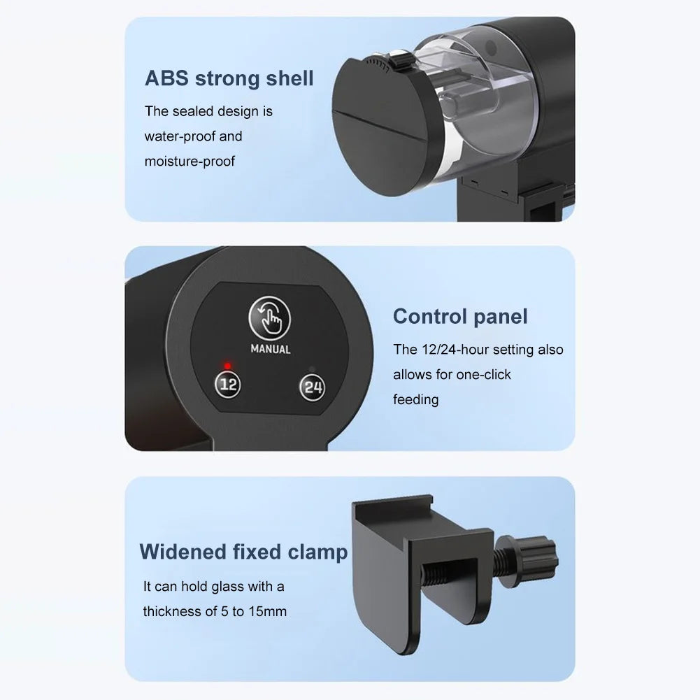 100ml Large Capacity Auto Fish Feeder