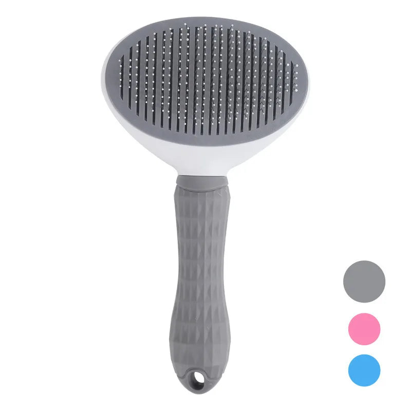 Self-Cleaning Pet Hair Remover Brush