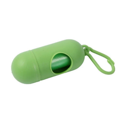 Portable Dog Waste Bag Dispenser with Bags