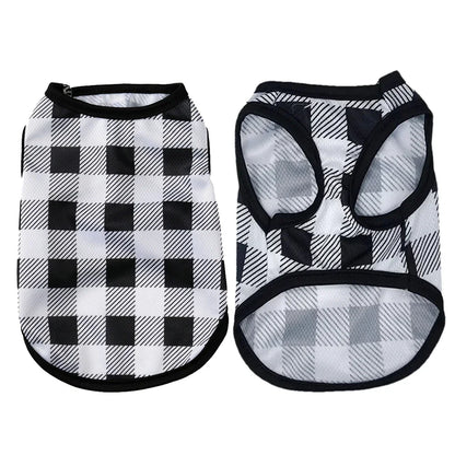 Plaid Summer Dog & Cat Vest