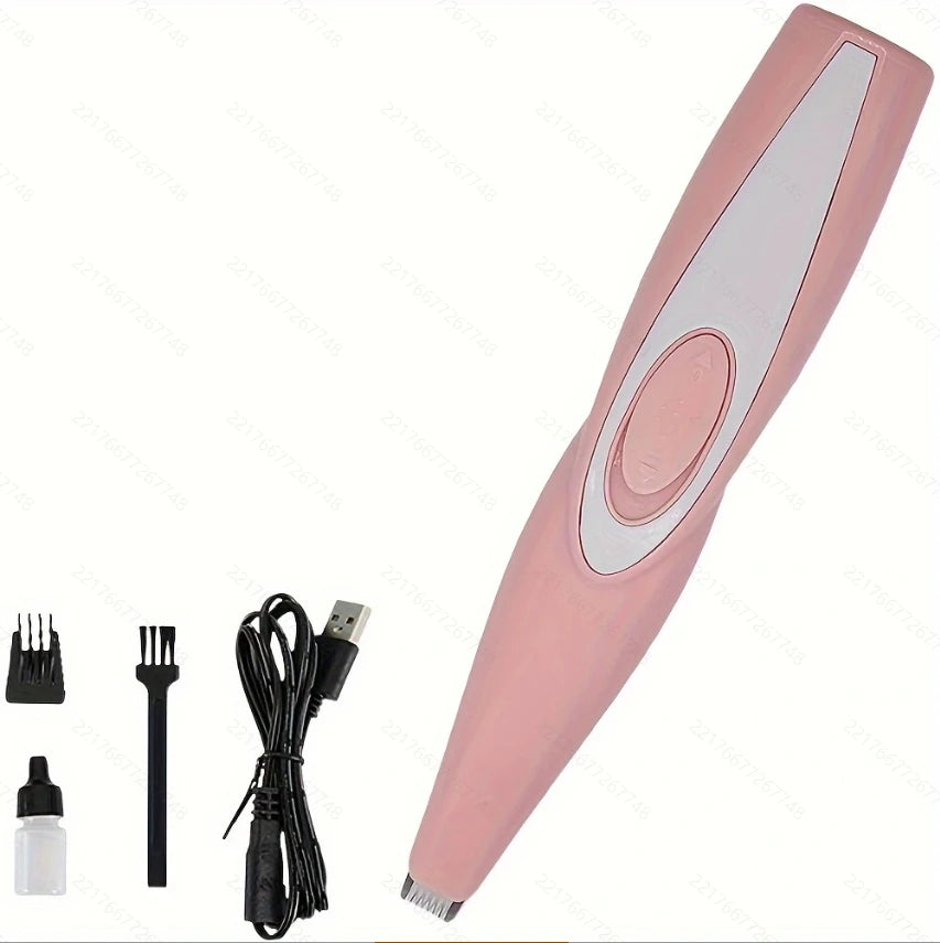 Low-noise Rechargeable Pet Grooming Clipper