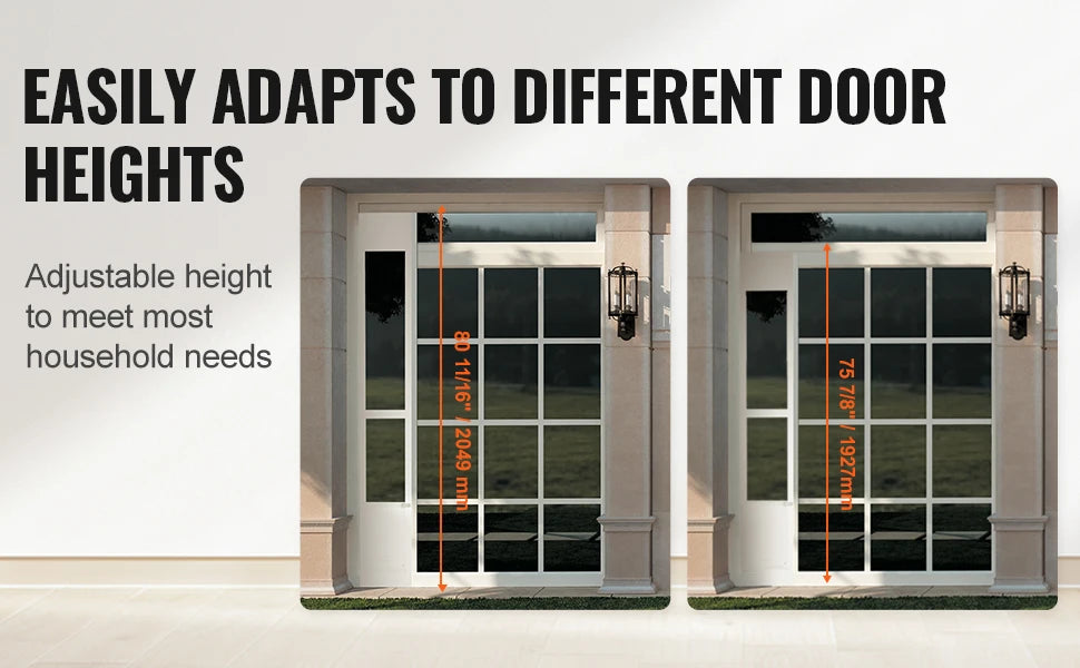 Adjustable Sliding Glass Pet Door