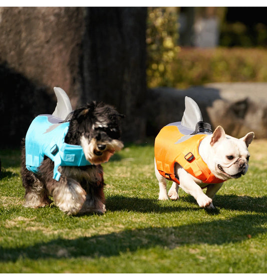 Reflective Dog Life Jacket with Rescue Handle