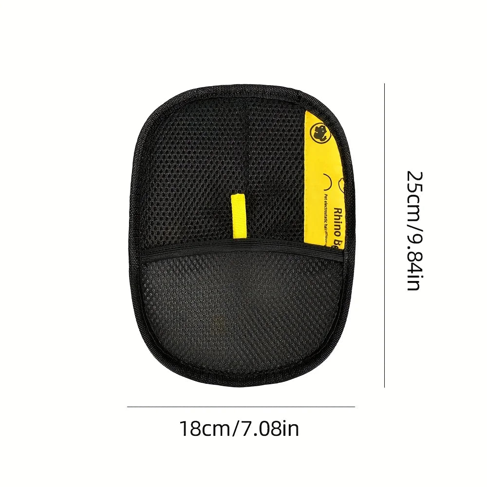 2-Piece Pet Hair Remover Grooming Gloves