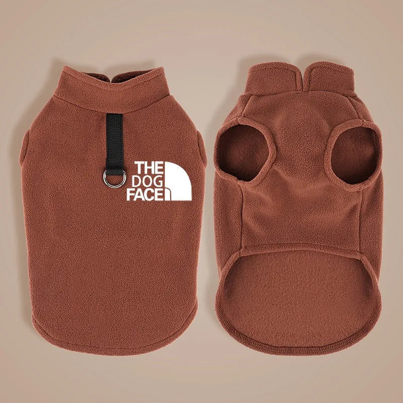 Cozy Fleece Dog Sweater Vest