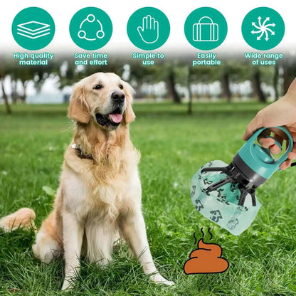 Dog Cleanup Scooper & Waste Bag Options