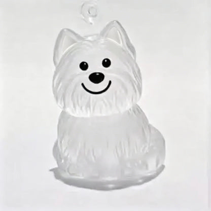 Pet Hair Memorial Keepsake Keychain