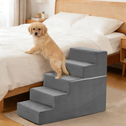 Foam Dog Stairs for Beds & Sofas