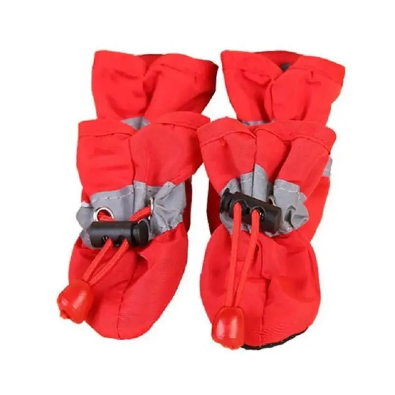 Waterproof Anti-Slip Dog Booties (4-Pack)