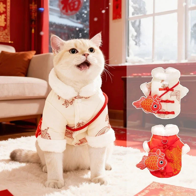Chinese New Year Pet Dragon Coat