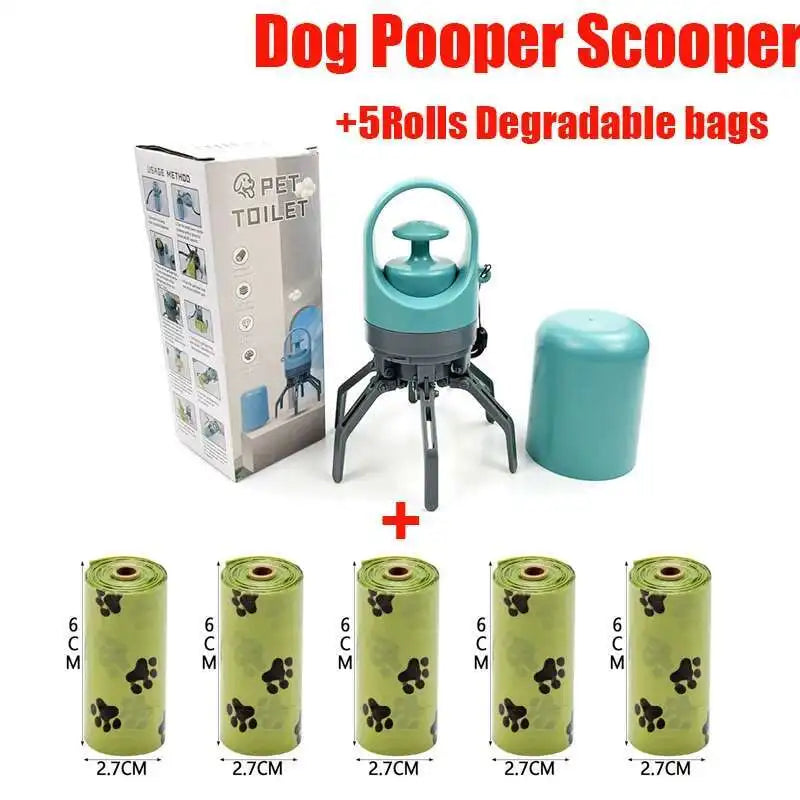 Dog Cleanup Scooper & Waste Bag Options