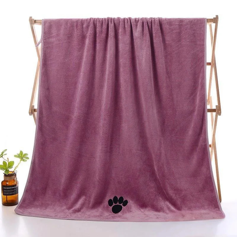 Soft Quick-Drying Dog & Cat Bath Towel