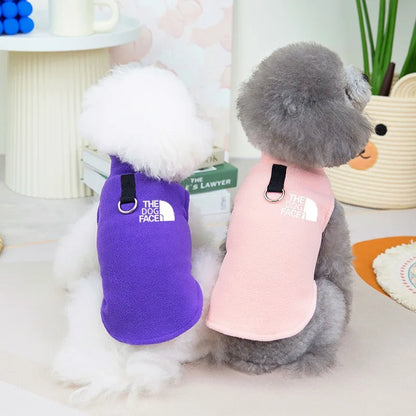 Cozy Fleece Dog Sweater Vest