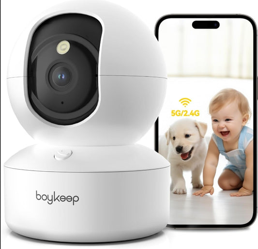 BoyKeep 2-Pack Pet Cam with Night Vision