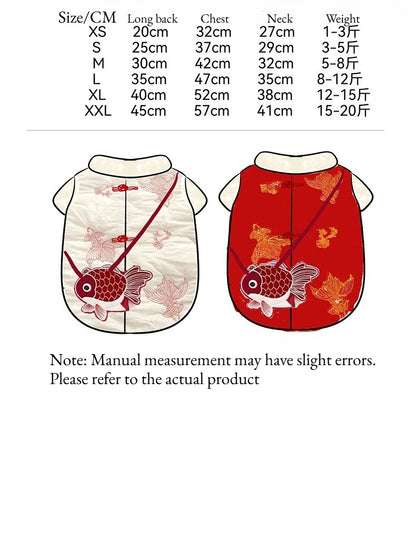 Chinese New Year Pet Dragon Coat