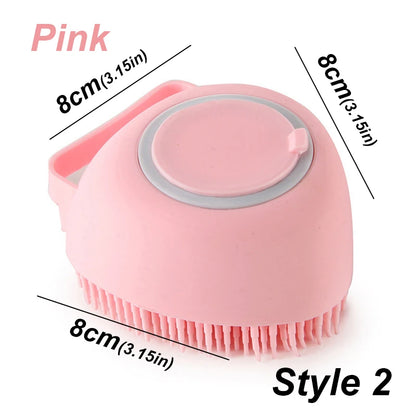 Soft Silicone Pet Bath Brush