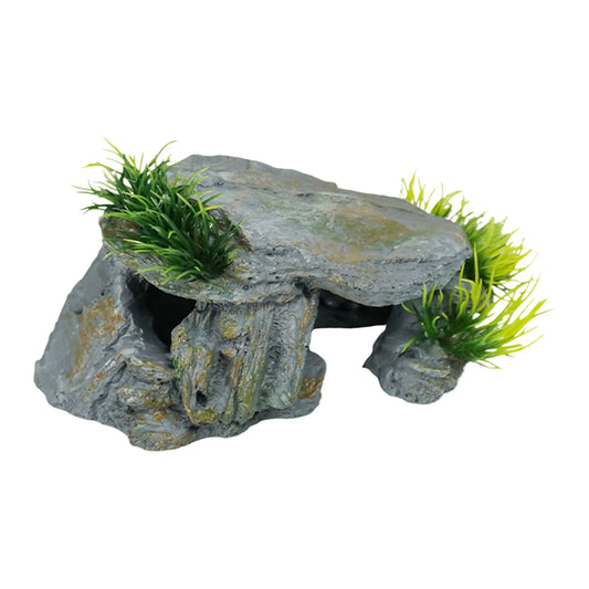 Aquarium Resin Cave Hide Rock