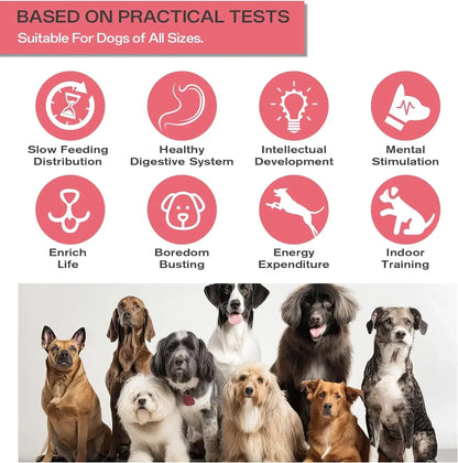 Interactive Treat Dispensing Dog Ball