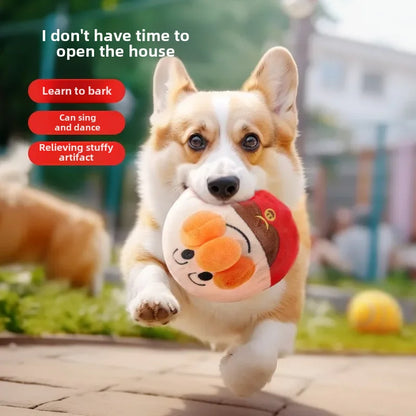 Rechargeable Interactive Plush Dog Toy