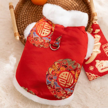 Chinese New Year Pet Dragon Coat
