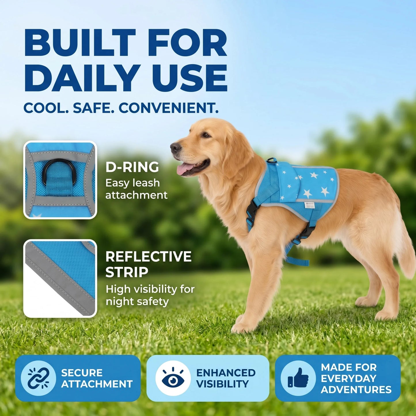 Pet Cooling Vest for Dogs