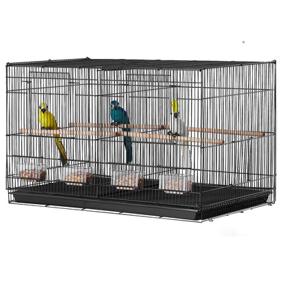 30-In Stackable Divided Bird Cage