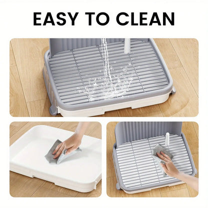 Leak-Proof Indoor Dog Potty Tray
