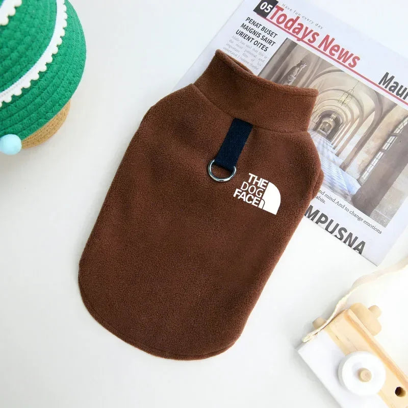 Cozy Fleece Dog Sweater Vest