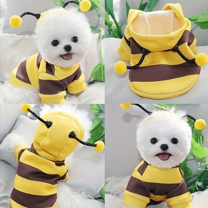 Cute Bee Pet Hoodie Costume