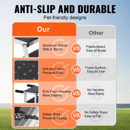 Foldable Dog Car Stairs