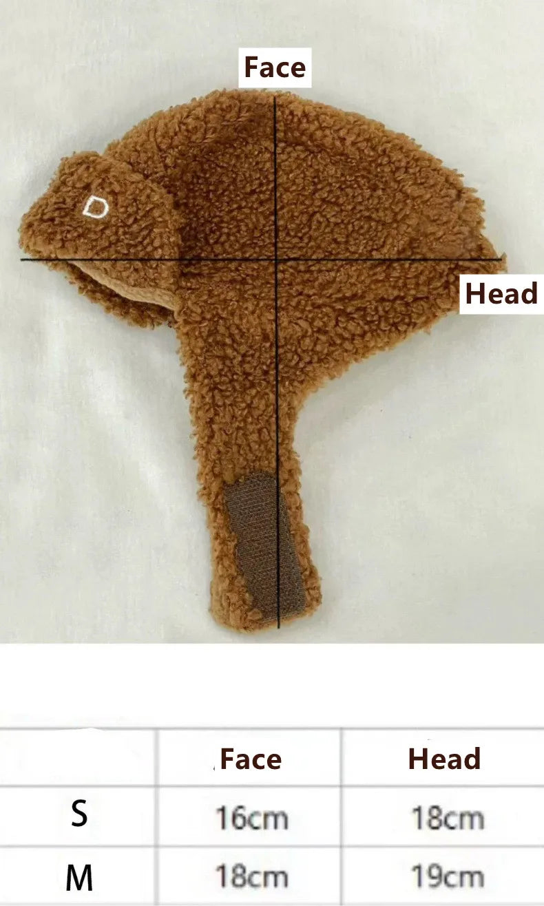 Warm Winter Hat for Small Dogs