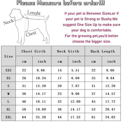 Knitted Winter Dog Sweater