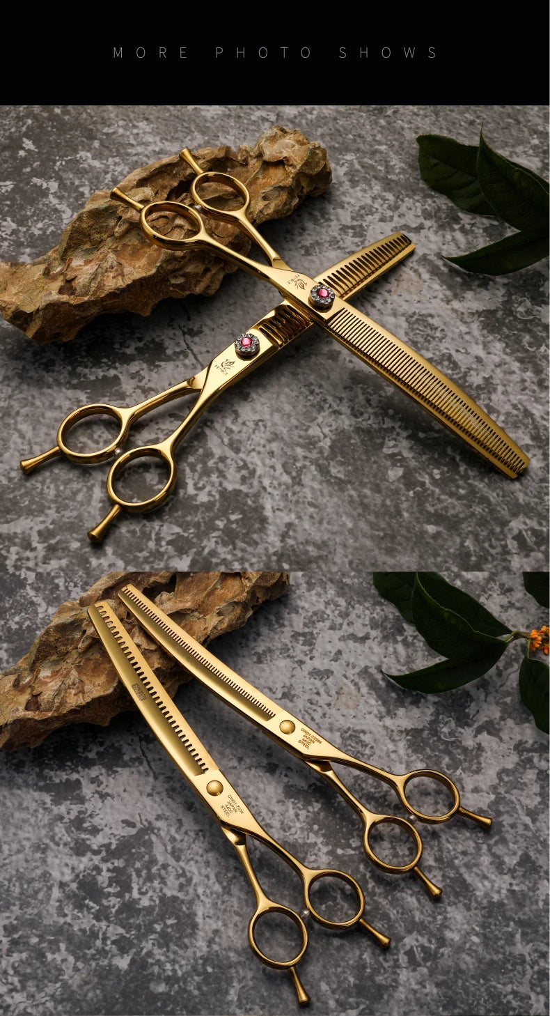Professional Pet Grooming Thinning & Chunker Shears