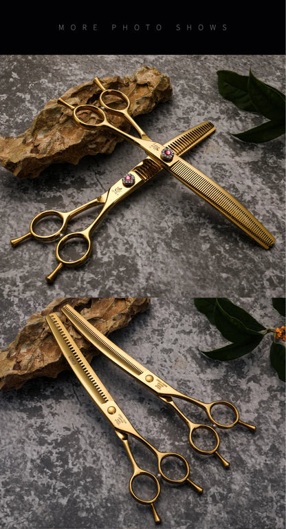 Professional Pet Grooming Thinning & Chunker Shears