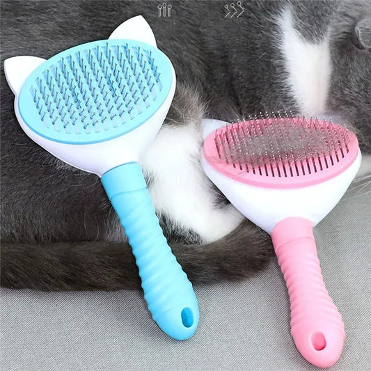 Self-Cleaning Slicker Brush for Dogs & Cats