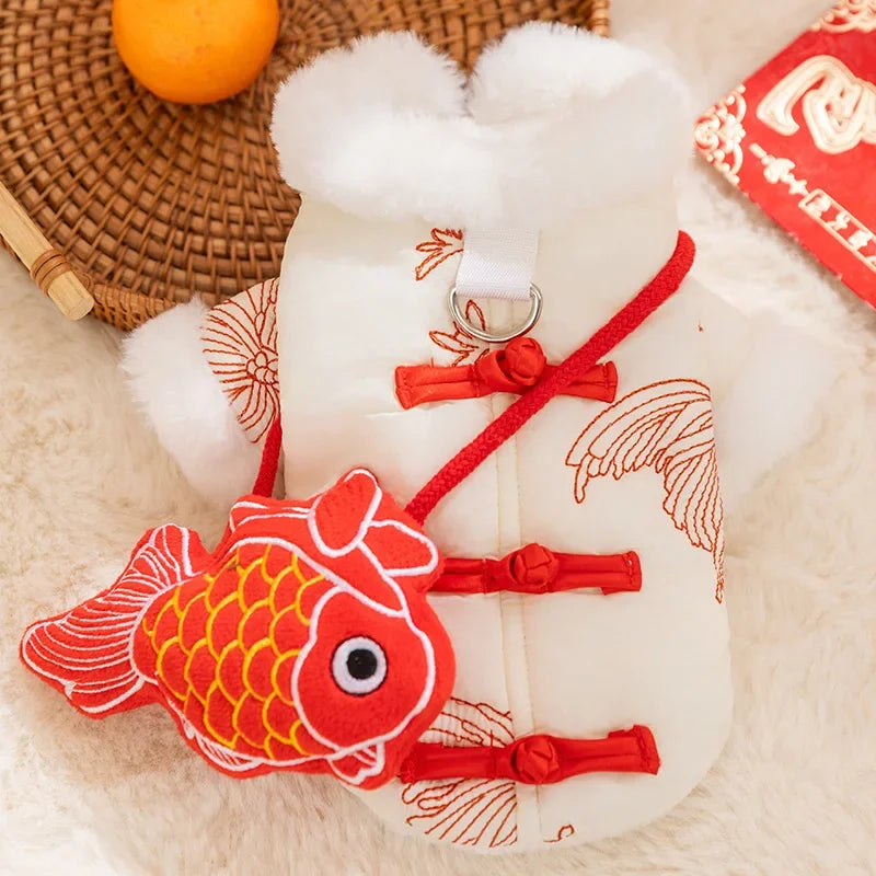 Chinese New Year Pet Dragon Coat